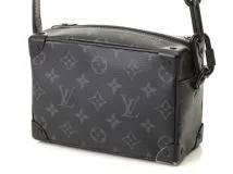 LOUIS VUITTON ルイ・ヴィトン ミニ・ソフトトランク モノグラム・エクリプス M44735【432】2143000678683