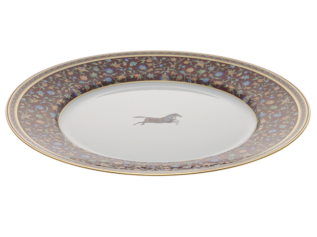 エルメス シュヴァルドリアン 大皿 エルメス シュバルドリアン丸型