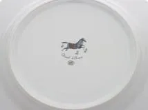 HERMES 　エルメス 　丸型プレート　 シュヴァルドリアン 26.5cm 絵皿　1枚　未使用品【472】ＡＨ