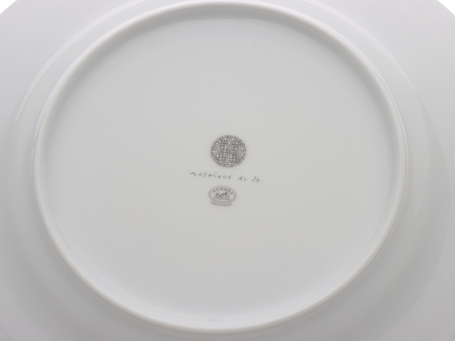 HERMES エルメス モザイク24 ディナープレート2枚セット HERMES エルメス モザイク24 ディナープレート2枚セット