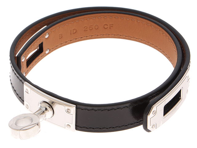 HERMES エルメス レザー ブレスレット・ドゥブルトゥール