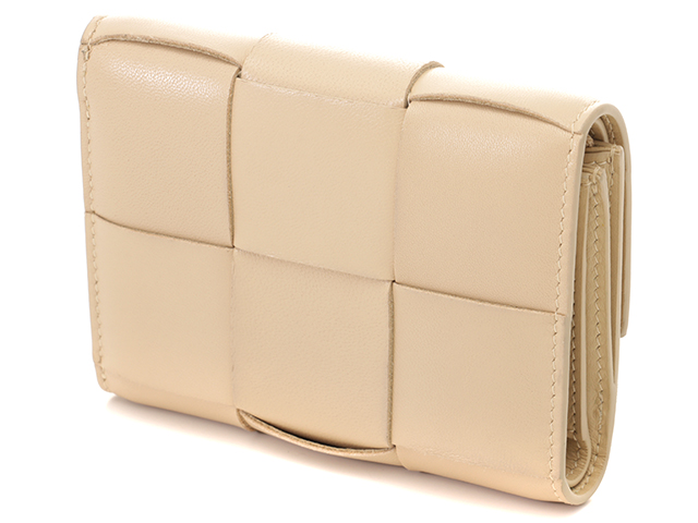 BOTTEGA VENETA 財布 BOTTEGA VENETA ボッテガヴェネタ カセット 三つ折りファスナー
