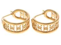 正規品[CELINE]セリーヌ ピアスGP ゴールド トリオンフ マルチフープ CELINE セリーヌ トリオンフ マルチフープ ゴールドフィニッシュ