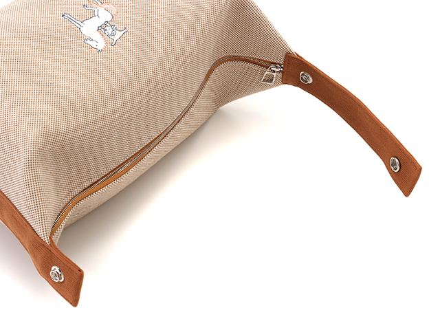 HERMES エルメス ブリッドアブラックガブリオルGM ビスキュイ／SV