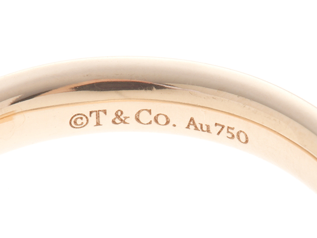 【正規品】Tiffany ティファニー Tワンリング11号 TIFFANY&Co. ティファニー Tワン リング 指輪 11号 18金 K18
