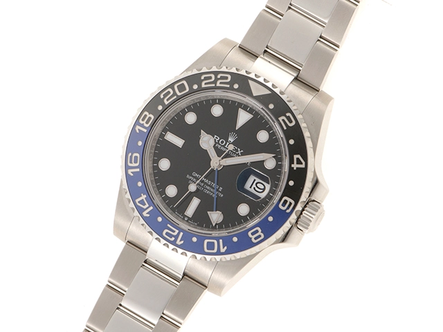 2025年10月国内正規品 ROLEX ロレックス 腕時計 GMTマスターII 126710BLNR ブラック文字盤 セラミック／オイスターステンレス ブラック文字盤 自動巻き【472】SJ