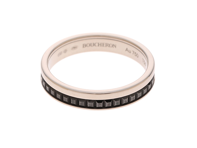 未使用♡Boucheron♡キャトル　サイズ58 ホワイト QUATRE DOUBLE WHITE EDITION キャトル ダブルホワイト