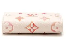 LOUIS VUITTON　ルイヴィトン　ポルトフォイユ・クレア　モノ・アンプラント　サンライズ・アクワレル　M83481【472】YI