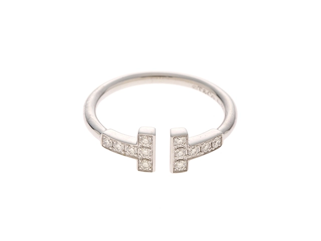 TIFFANY＆CO ティファニー リング Tワイヤーリング ダイヤモンド