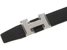 HERMES エルメス Hベルト 32mm ボックスカーフ トゴ エタン