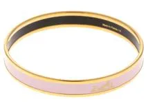 HERMES エルメス エマイユ バングル ピンク HERMES エルメス エナメルブレスレット エマイユ バングル ピンク