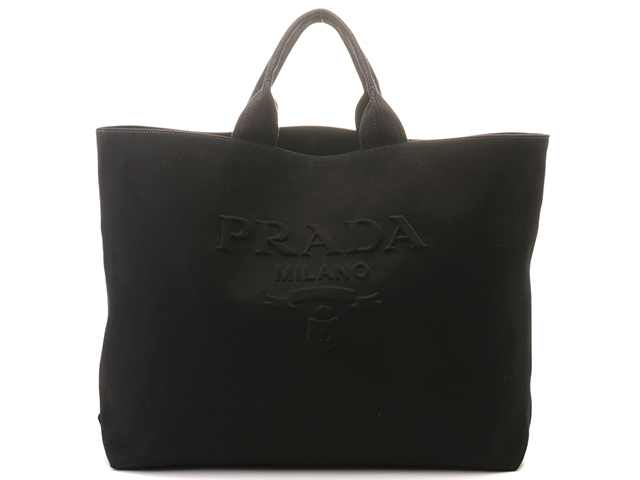 【PRADA】2VG081 エンボスロゴ ラージキャンバストート男女兼用 PRADA】2VG081 エンボスロゴ キャンバストート ラージ (PRADA