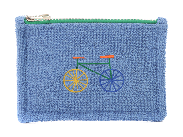 HERMES エルメス ポーチ レ・カバン フラットポーチミニ 自転車