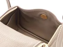 Hermès　エルメス　リンディ・ミニ　エトゥープ　ゴールド金具　トリヨンクレマンス　W刻印　2024年頃製造　【471】L