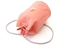 HERMES　エルメス　エポペ　ダッフルバッグ　オレンジ・SV金具　100％ウール【471】Ｉ