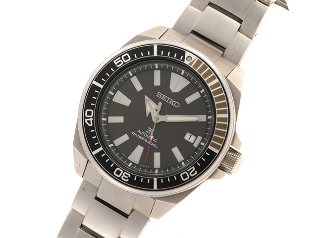 セイコー SEIKO プロスペックス ダイバース ブラックサムライ