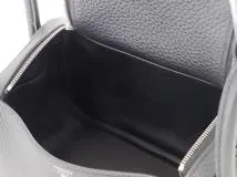 【大黒屋ECサイト・店頭限定】 HERMES　エルメス　ショルダーバッグ　ミニリンディ　ブラック・SV金具　トリヨンクレマンス　W刻印・2024年頃製造【472】HA