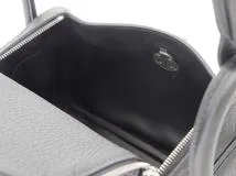 【大黒屋ECサイト・店頭限定】 HERMES　エルメス　ショルダーバッグ　ミニリンディ　ブラック・SV金具　トリヨンクレマンス　W刻印・2024年頃製造【472】HA