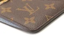 LOUIS VUITTON　ルイ・ヴィトン　ポルトカルト・ロミー　モノグラム　ブルーオランプ　カードケース　コインケース　M83602　2143000700476　【205】