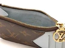 LOUIS VUITTON　ルイ・ヴィトン　ポルトカルト・ロミー　モノグラム　ブルーオランプ　カードケース　コインケース　M83602　2143000700476　【205】