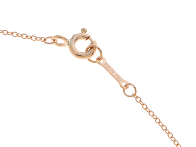 TIFFANY＆CO ティファニー ラビングハートミニ ネックレス K18