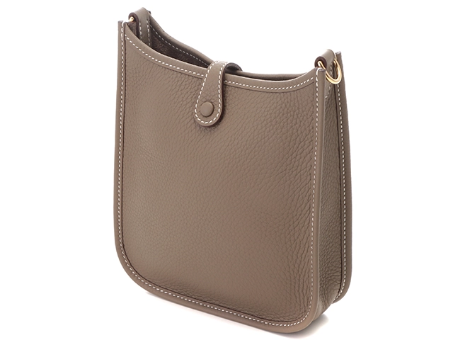 HERMES エルメス ショルダーバッグ エヴリンアマゾンTPM エトゥープ トリヨンクレマンス ゴールド金具 W刻印 2143000702449【430】