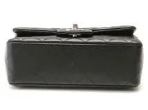CHANEL　シャネル　ミニマトラッセ20　A69900　チェーンショルダー　ブラック/SV　ラムスキン　2143000704733【207】