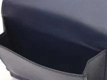 LOEWE ロエベ 財布 トライフォールドウォレット ネイビー カーフ (2143000705037) 【200】