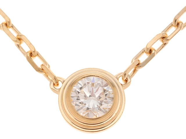Cartier カルティエ ダムール ネックレス K18イエローゴールド