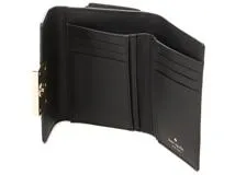 Kate spade　ケイトスペード　リーガンミディアムフラップウォレット　3つ折り財布　レザー　 ｶｰﾌ　2143000705488【208】