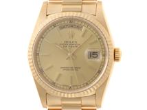 ROLEX　ロレックス　デイデイト　YG　自動巻き　メンズ腕時計　シャンパンゴールド　18238　オートマチック【431】2143000706690