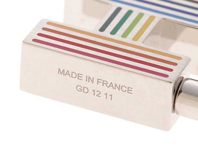 HERMES エルメ クイズ・レインボー カデナ キーホルダー SS H077309FP02 新品同様品【472】KS