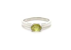 JEWELRY　ノンブランドジュエリー　リング　PT950　スフェーン　0.50ct　3.1g　10号　2143000708755　【432】