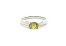 JEWELRY　ノンブランドジュエリー　リング　PT950　スフェーン　0.50ct　3.1g　10号　2143000708755　【432】