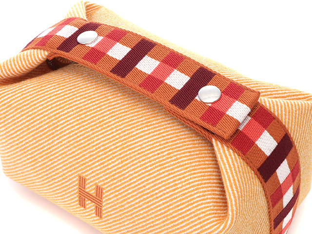 HERMES エルメス ブリッド・ア・ブラックPM オカレ オレンジ