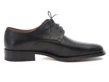 BALLY　バリー　テゴダービーシューズ　革靴　メンズ7　ブラック　カーフ　2143000710697　【432】