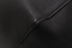 CELINE セリーヌ ドローストリングカバ ショルダーバッグ 174183UBG.38BN ブラック/ナチュラル レザー 【460】2143000710956