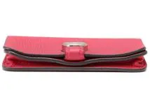 HERMES　エルメス　ドゴンカードケース　フランボワーズ/シルバー金具　トゴ　カードケース【207】2143000711199