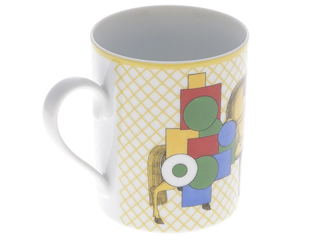 HERMES　エルメス　マグ 〈カヴァリエ・アン・フォルム〉P059231P　陶器　未使用品【472】AH