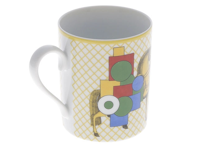 HERMES　エルメス　マグ 〈カヴァリエ・アン・フォルム〉P059231P　陶器　未使用品【472】AH