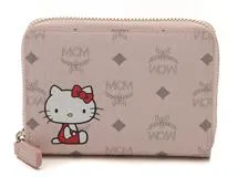 MCM エムシーエム ヴィセトス ハローキティコラボ ジップ
