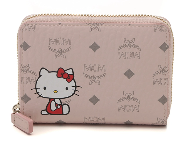 未使用✨MCM 財布 コインケース レザー ヴィセトス柄 総柄 ブラックAren 未使用✨MCM 財布 コインケース レザー ヴィセトス柄 総柄