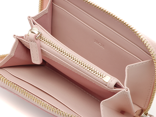 MCM MWHFATA02SOFTPINK 関税送料込 MCM エムシーエム ヴィセトス ハローキティコラボ ジップ