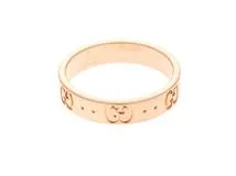 GUCCI　グッチ　リング　アイコンリング　18Kピンクゴールド　＃12号　3.7ｇ【472】HA