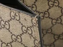GUCCI 　グッチ　ビープリント ソフトGGスプリーム　 トートバッグ 【472】YN