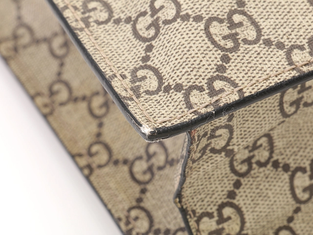 GUCCI 　グッチ　ビープリント ソフトGGスプリーム　 トートバッグ 【472】YN