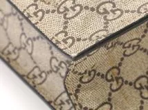 GUCCI 　グッチ　ビープリント ソフトGGスプリーム　 トートバッグ 【472】YN