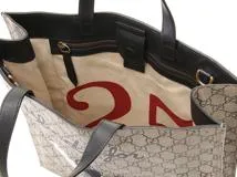 GUCCI 　グッチ　ビープリント ソフトGGスプリーム　 トートバッグ 【472】YN