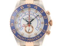ROLEX　ロレックス　ヨットマスター II　自動巻き　100m防水　116681　PG/SS　レガッタクロノグラフ　【432】