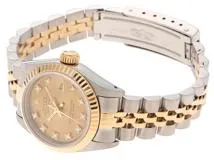 【X番】ROLEX ロレックス 腕時計 デイトジャスト 69173G シャンパン文字盤 ゴールド(K18) ステンレススチール 旧ダイヤ台座 2143000713858【430】